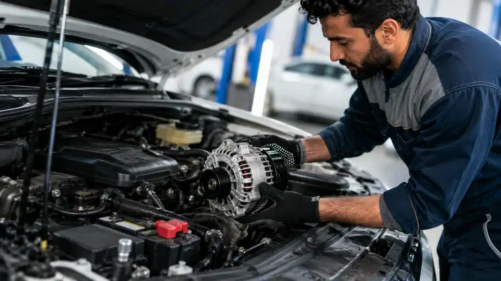 Alternator Replacement Dubai | Fast Mobile Car Mechanic Service